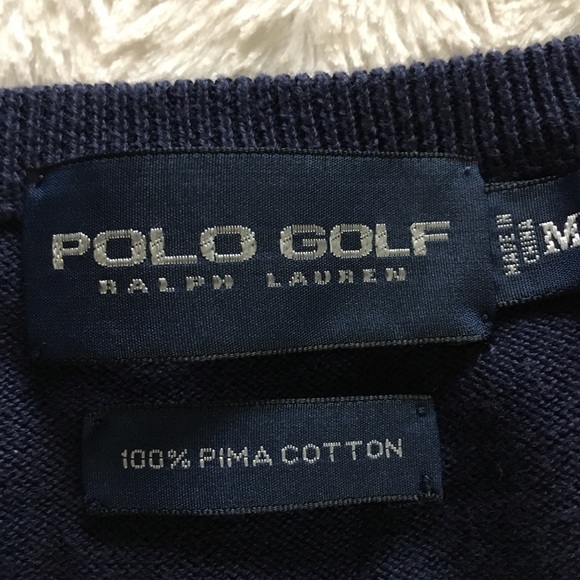 Polo Golf Ralph Lauren V-Neck Sweater Vest - Picture 2 of 6